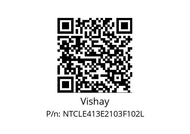   Vishay NTCLE413E2103F102L