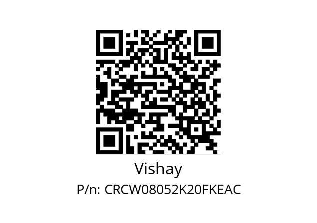   Vishay CRCW08052K20FKEAC