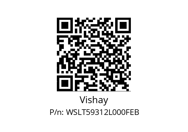   Vishay WSLT59312L000FEB