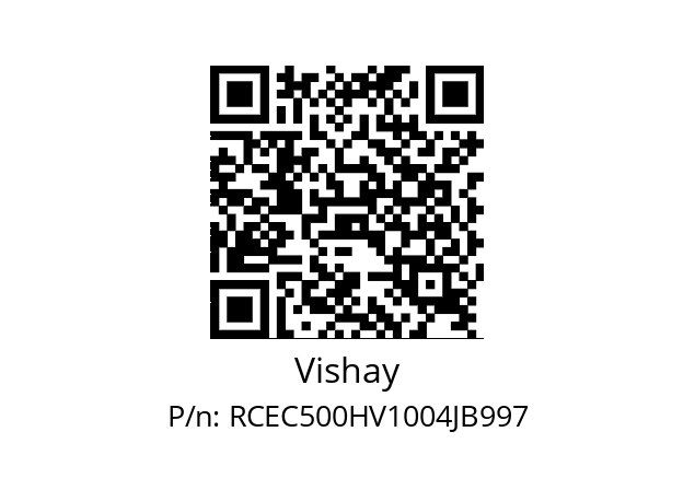   Vishay RCEC500HV1004JB997