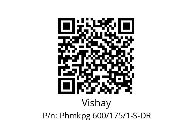   Vishay Phmkpg 600/175/1-S-DR