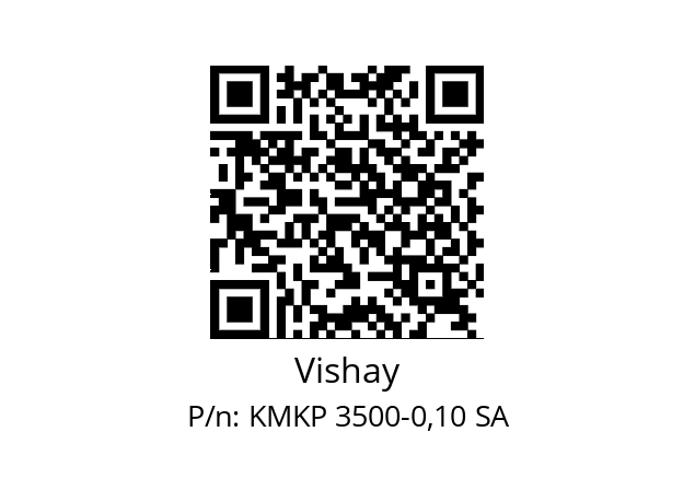   Vishay KMKP 3500-0,10 SA