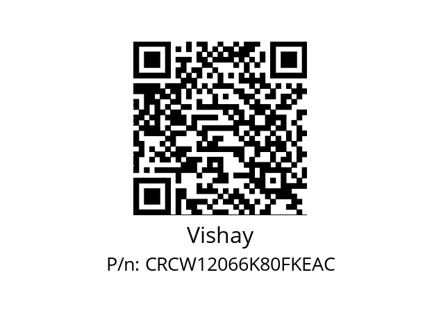   Vishay CRCW12066K80FKEAC