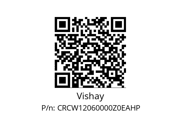   Vishay CRCW12060000Z0EAHP