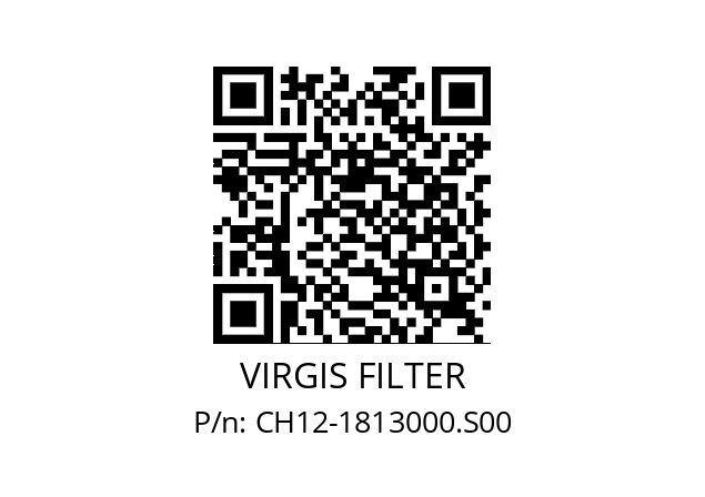   VIRGIS FILTER CH12-1813000.S00