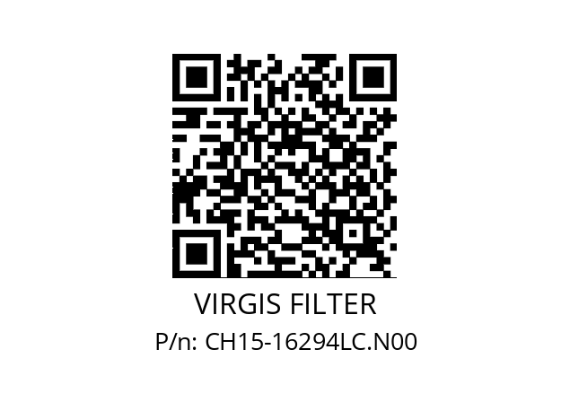   VIRGIS FILTER CH15-16294LC.N00