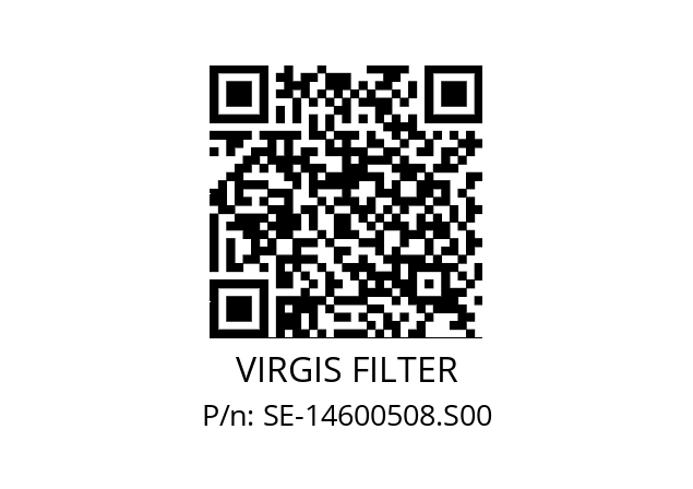   VIRGIS FILTER SE-14600508.S00