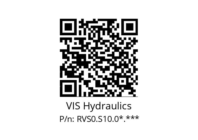   VIS Hydraulics RVS0.S10.0*.***