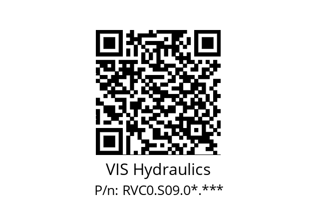   VIS Hydraulics RVC0.S09.0*.***