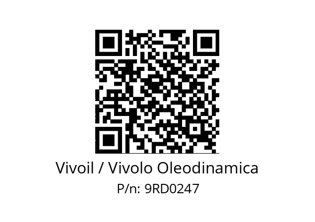   Vivoil / Vivolo Oleodinamica 9RD0247