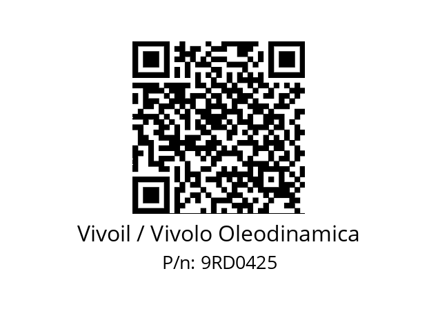   Vivoil / Vivolo Oleodinamica 9RD0425