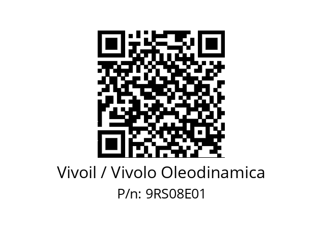   Vivoil / Vivolo Oleodinamica 9RS08E01