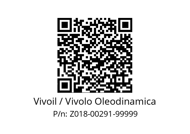   Vivoil / Vivolo Oleodinamica Z018-00291-99999