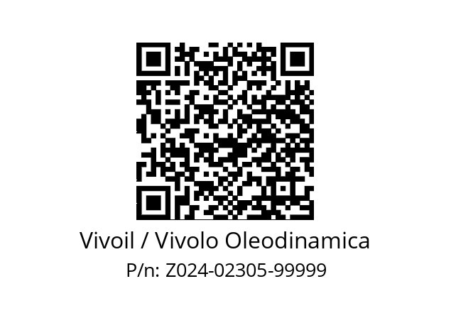   Vivoil / Vivolo Oleodinamica Z024-02305-99999