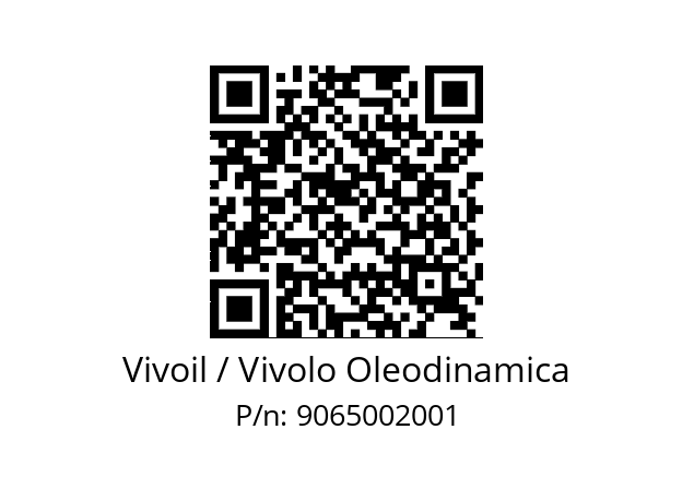   Vivoil / Vivolo Oleodinamica 9065002001