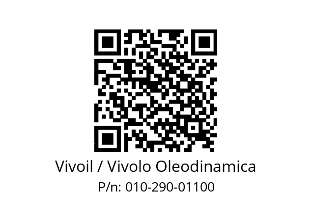   Vivoil / Vivolo Oleodinamica 010-290-01100