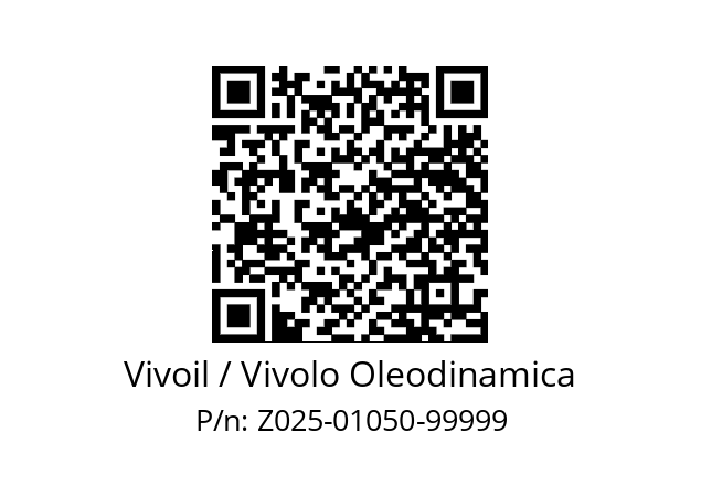   Vivoil / Vivolo Oleodinamica Z025-01050-99999