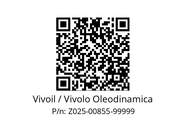   Vivoil / Vivolo Oleodinamica Z025-00855-99999