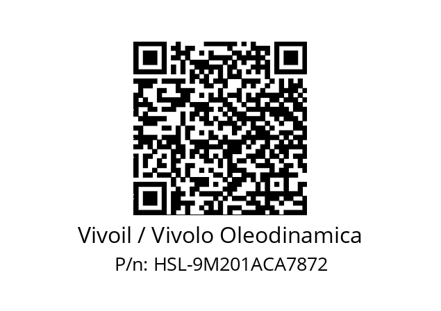   Vivoil / Vivolo Oleodinamica HSL-9M201ACA7872