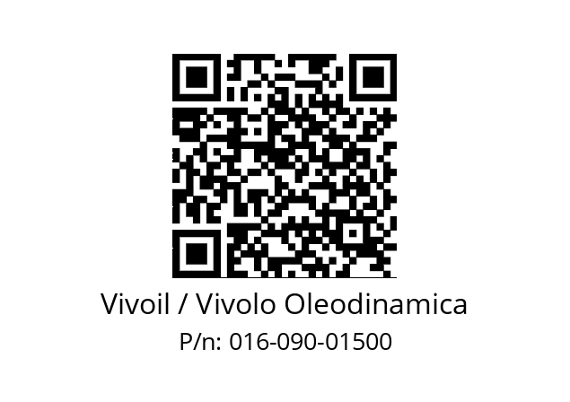   Vivoil / Vivolo Oleodinamica 016-090-01500