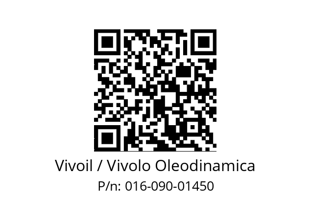   Vivoil / Vivolo Oleodinamica 016-090-01450