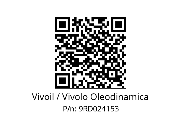   Vivoil / Vivolo Oleodinamica 9RD024153