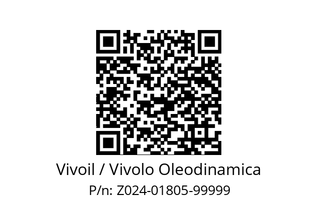   Vivoil / Vivolo Oleodinamica Z024-01805-99999