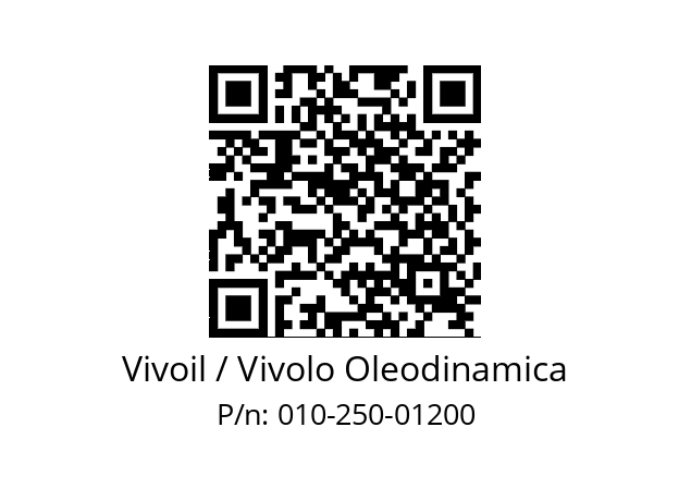   Vivoil / Vivolo Oleodinamica 010-250-01200