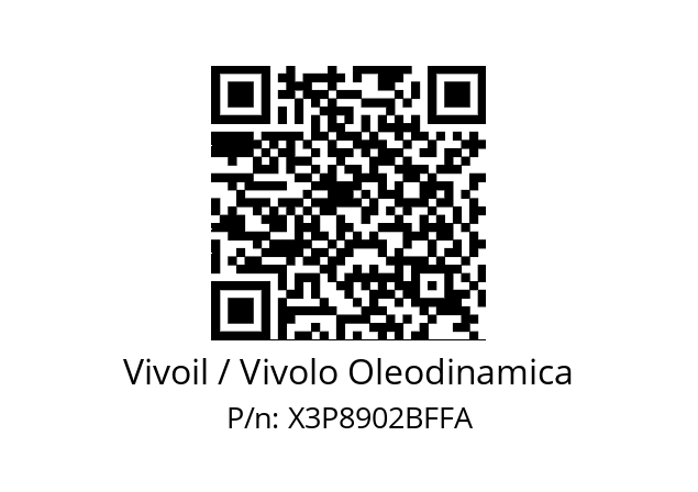   Vivoil / Vivolo Oleodinamica X3P8902BFFA