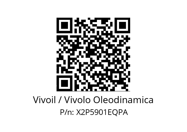   Vivoil / Vivolo Oleodinamica X2P5901EQPA