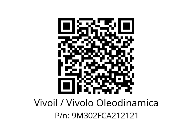   Vivoil / Vivolo Oleodinamica 9M302FCA212121