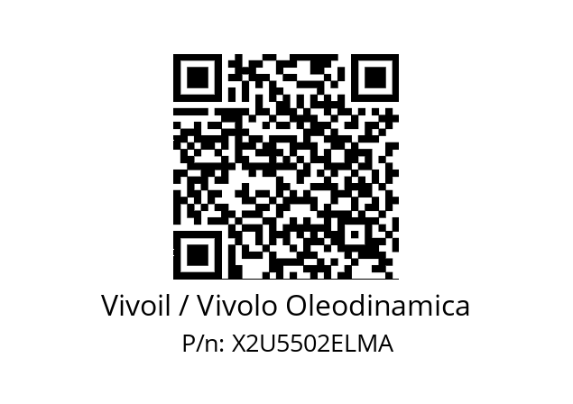   Vivoil / Vivolo Oleodinamica X2U5502ELMA