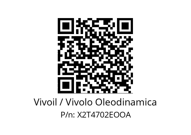   Vivoil / Vivolo Oleodinamica X2T4702EOOA