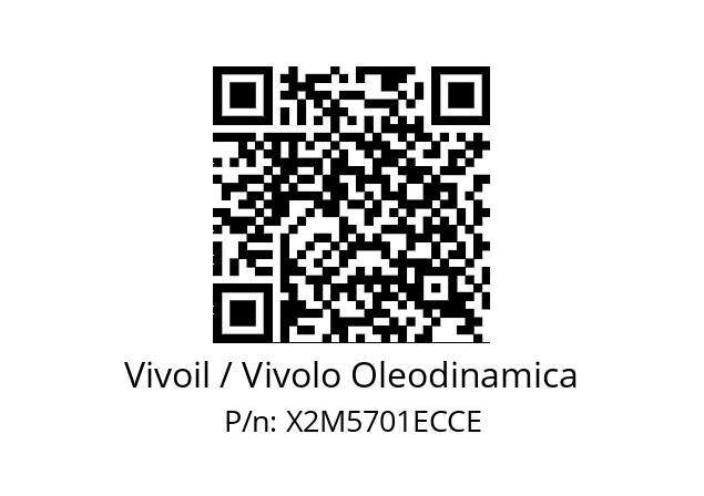   Vivoil / Vivolo Oleodinamica X2M5701ECCE