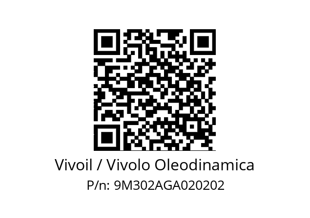   Vivoil / Vivolo Oleodinamica 9M302AGA020202