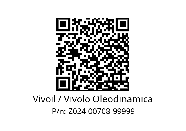   Vivoil / Vivolo Oleodinamica Z024-00708-99999