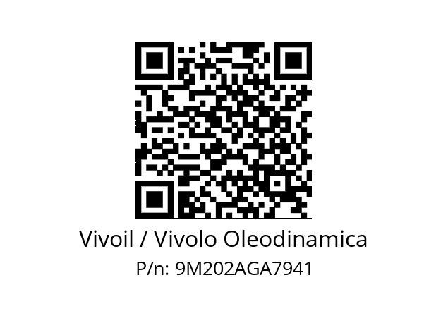   Vivoil / Vivolo Oleodinamica 9M202AGA7941