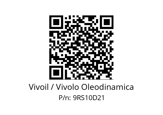   Vivoil / Vivolo Oleodinamica 9RS10D21