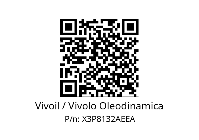   Vivoil / Vivolo Oleodinamica X3P8132AEEA