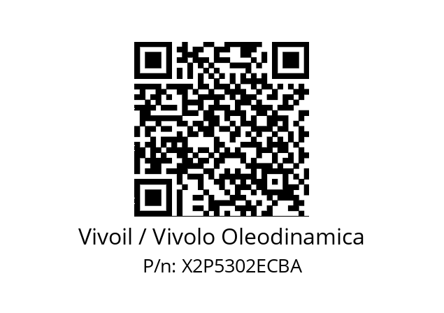   Vivoil / Vivolo Oleodinamica X2P5302ECBA