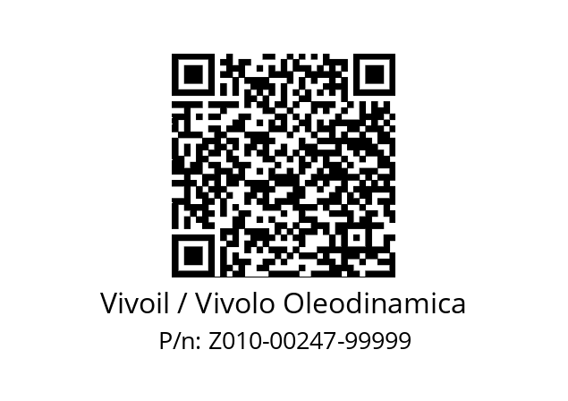   Vivoil / Vivolo Oleodinamica Z010-00247-99999