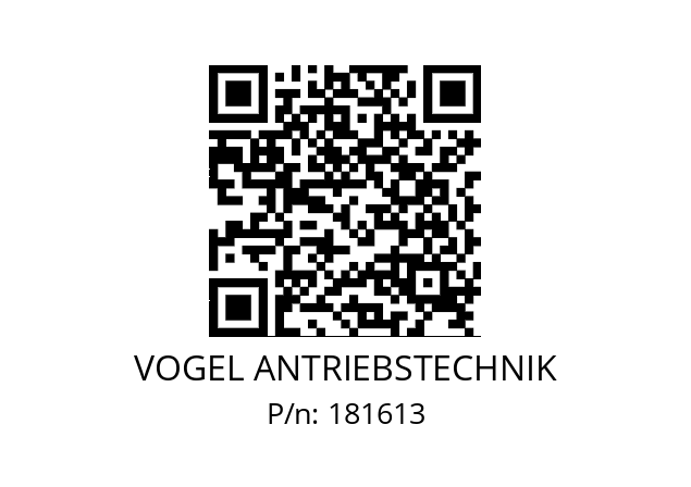   VOGEL ANTRIEBSTECHNIK 181613