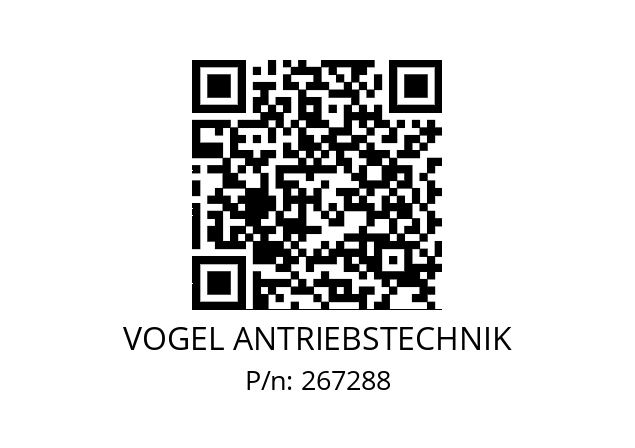   VOGEL ANTRIEBSTECHNIK 267288