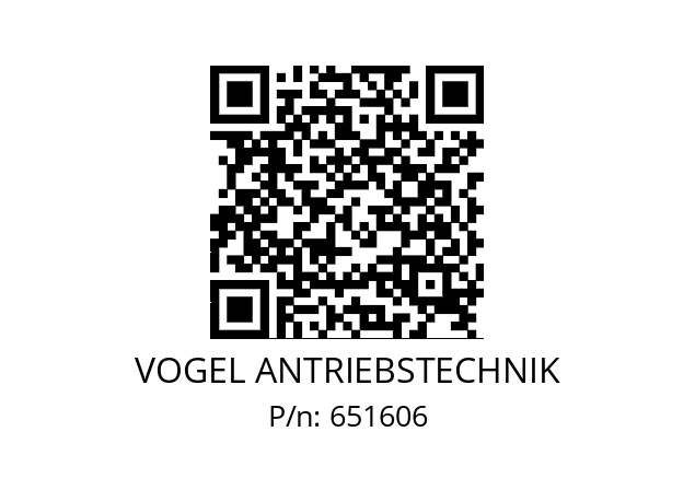   VOGEL ANTRIEBSTECHNIK 651606