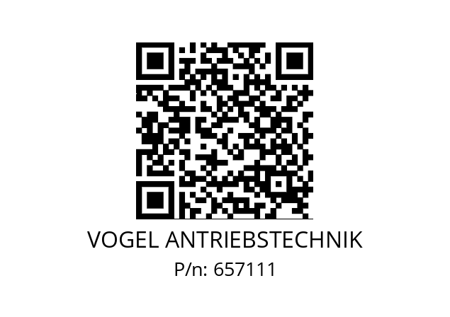   VOGEL ANTRIEBSTECHNIK 657111