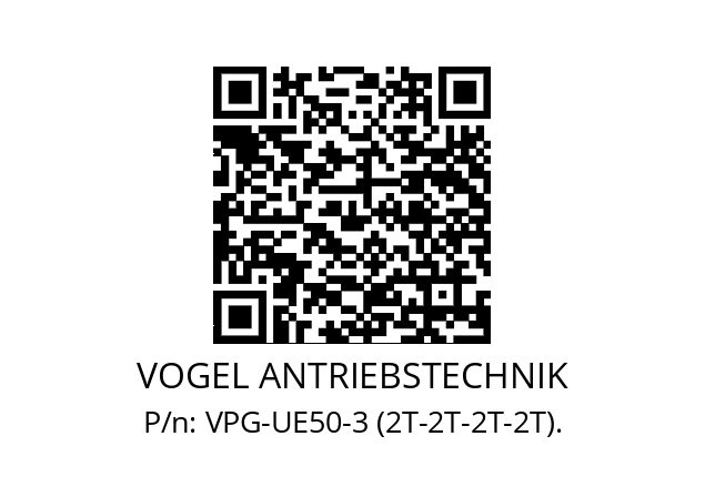   VOGEL ANTRIEBSTECHNIK VPG-UE50-3 (2T-2T-2T-2T).