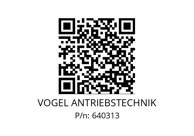   VOGEL ANTRIEBSTECHNIK 640313