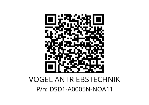   VOGEL ANTRIEBSTECHNIK DSD1-A0005N-NOA11