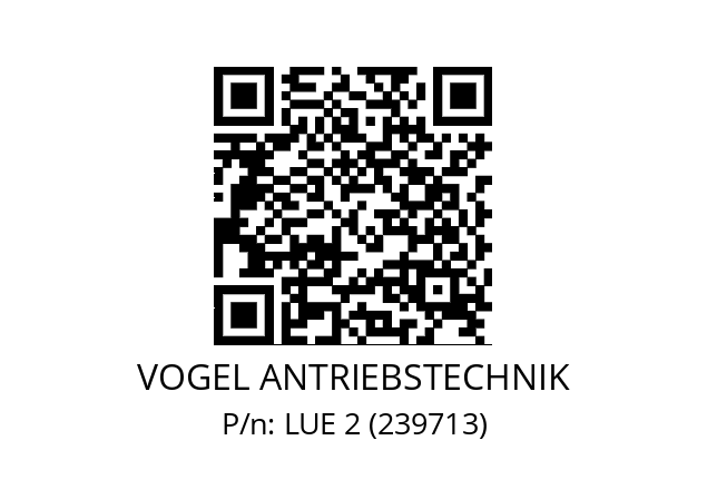   VOGEL ANTRIEBSTECHNIK LUE 2 (239713)