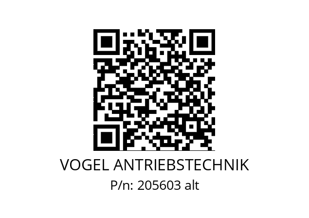   VOGEL ANTRIEBSTECHNIK 205603 alt